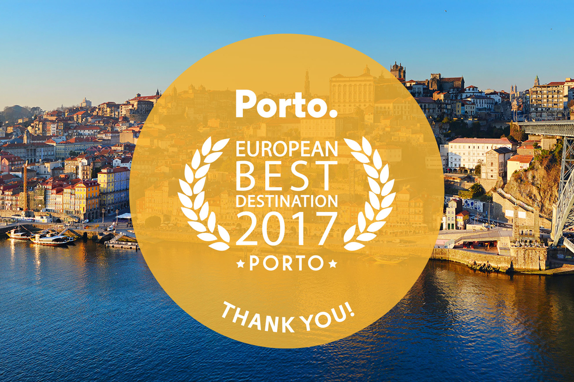 Porto eleito como Melhor Destino Europeu 2017